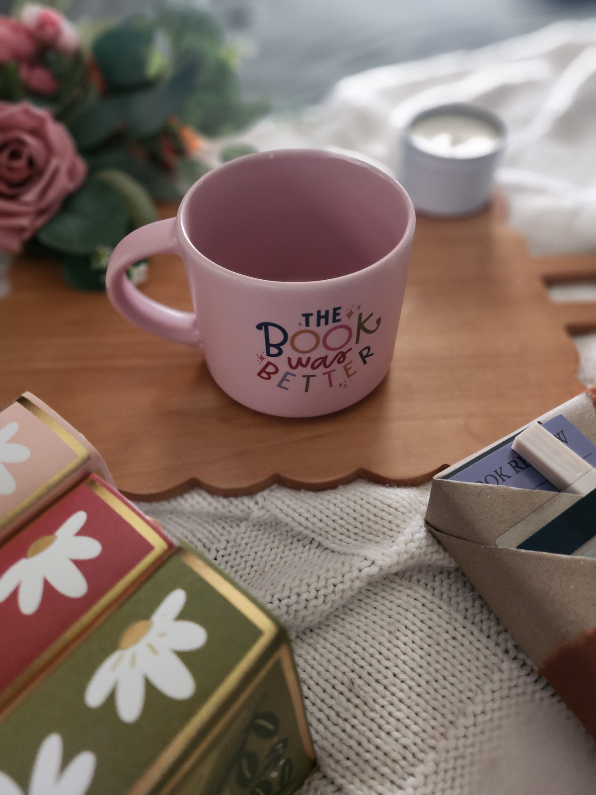 The Book Was Better Ceramic Mug